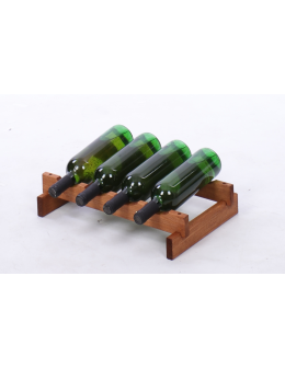Stojak na wino regał modułowy na butelki 1x4 but WĄSKI ECO BEZ NARZĘDZI - product 2