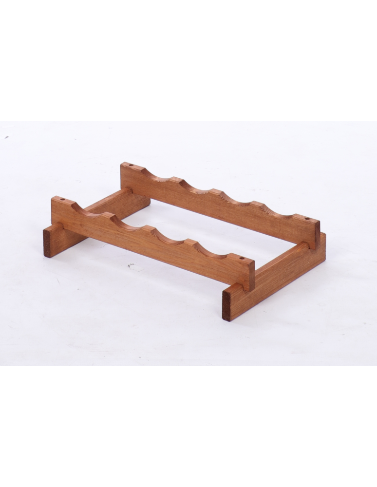 Modułowe stojaki do butelek RW11 - Stojak na wino regał modułowy na butelki 1x4 but WĄSKI ECO BEZ NARZĘDZI - produkt b2b.wamar.biz 3