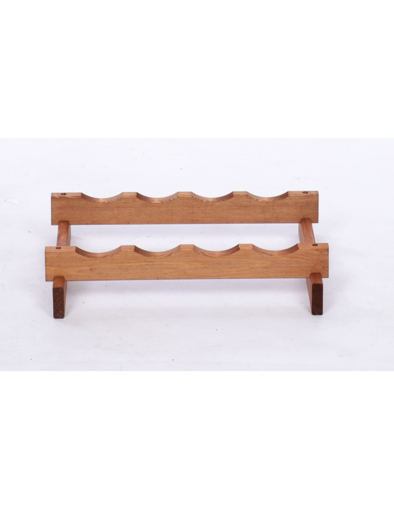 Modułowe stojaki do butelek RW11 - Stojak na wino regał modułowy na butelki 1x4 but WĄSKI ECO BEZ NARZĘDZI - produkt b2b.wamar.biz 4