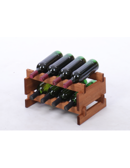 Stojak na wino regał modułowy na butelki 2x4 but WĄSKI ECO BEZ NARZĘDZI - product 2