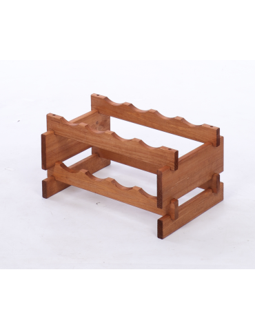 Modułowe stojaki do butelek RW11 - Stojak na wino regał modułowy na butelki 2x4 but WĄSKI ECO BEZ NARZĘDZI - product 3