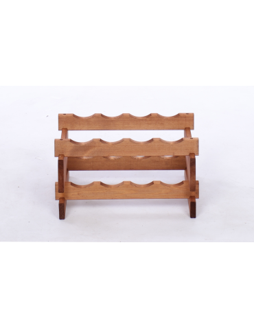 Modułowe stojaki do butelek RW11 - Stojak na wino regał modułowy na butelki 2x4 but WĄSKI ECO BEZ NARZĘDZI - product 4