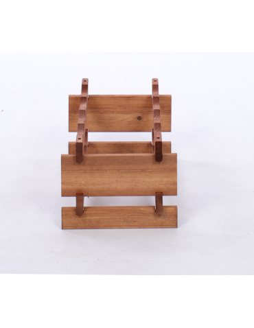 Modułowe stojaki do butelek RW11 - Stojak na wino regał modułowy na butelki 2x4 but WĄSKI ECO BEZ NARZĘDZI - product 5