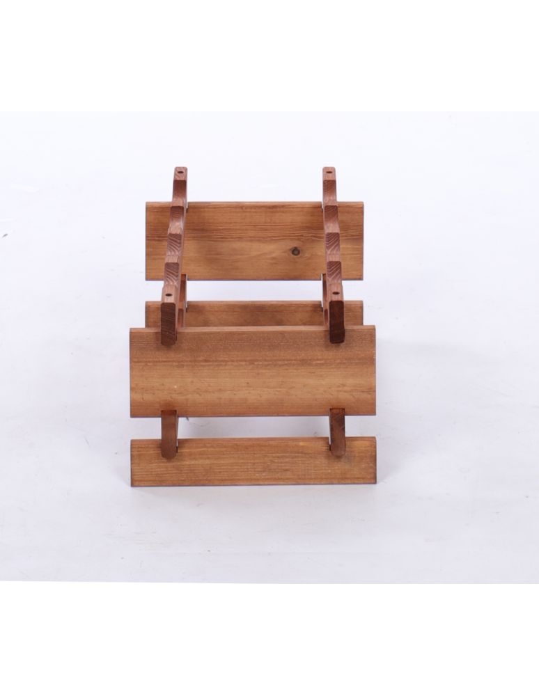 Modułowe stojaki do butelek RW11 - Stojak na wino regał modułowy na butelki 2x4 but WĄSKI ECO BEZ NARZĘDZI - product b2b.wamar.biz 5