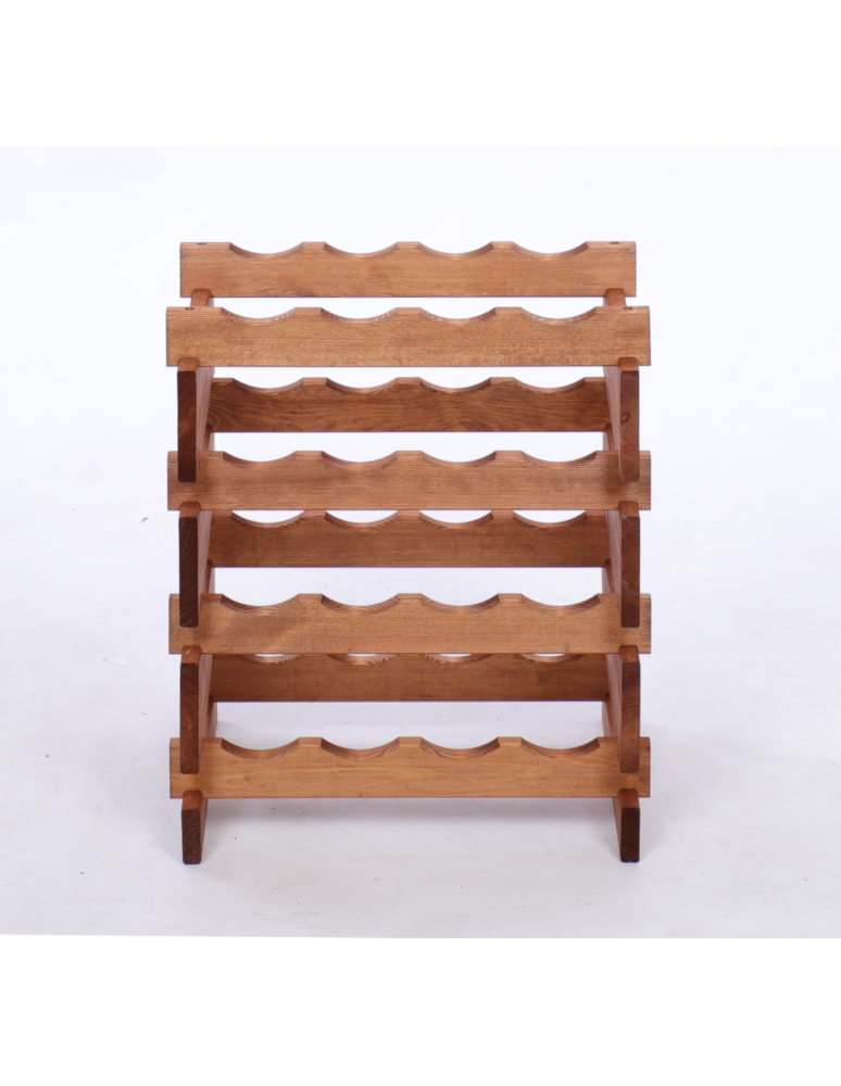 Modułowe stojaki do butelek RW11 - Stojak na wino regał modułowy na butelki 4x4 but WĄSKI ECO BEZ NARZĘDZI - produkt b2b.wamar.biz 4