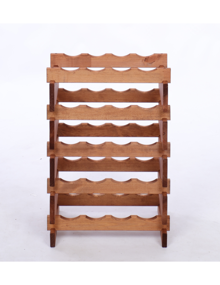 Modułowe stojaki do butelek RW11 - Stojak na wino regał modułowy na butelki 5x4 but BUDUJ JAK KLOCKI EKO - product b2b.wamar.biz 4