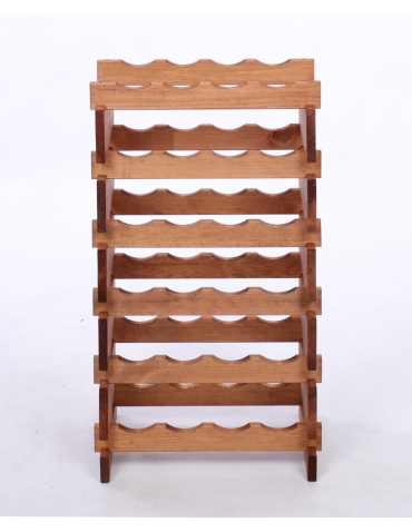 Modułowe stojaki do butelek RW11 - Stojak na wino regał modułowy na butelki 6x4 but BUDUJ JAK KLOCKI EKO - product 4