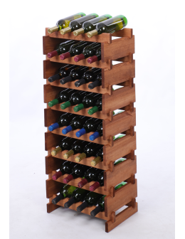 Stojak na wino regał modułowy na butelki 8x4 but WĄSKI ECO BEZ NARZĘDZI - product 2