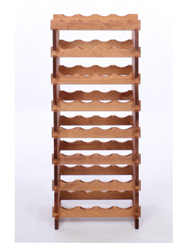 Modułowe stojaki do butelek RW11 - Stojak na wino regał modułowy na butelki 8x4 but WĄSKI ECO BEZ NARZĘDZI - produkt 4