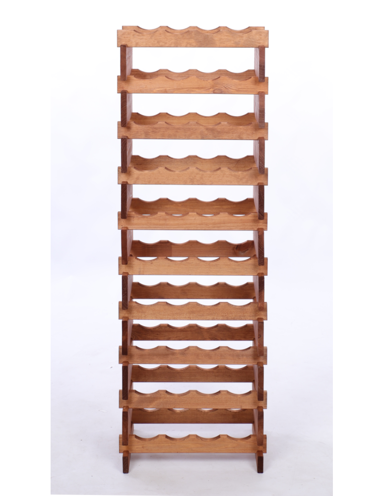 Modułowe stojaki do butelek RW11 - Stojak na wino regał modułowy na butelki 10x4 but DUŻY MONTAŻ BEZ NARZĘDZI - product b2b.wamar.biz 4