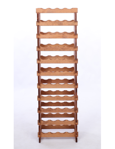 Modułowe stojaki do butelek RW11 - Stojak na wino regał modułowy na butelki 11x4 but DUŻY MONTAŻ BEZ NARZĘDZI - produkt 4