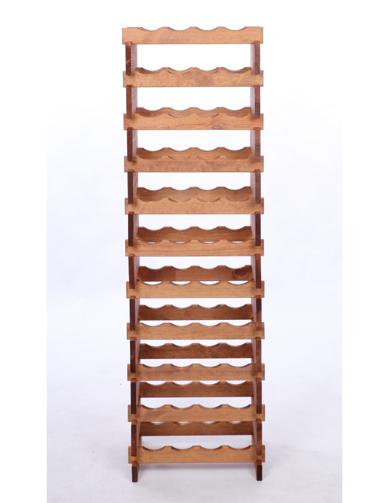 Modułowe stojaki do butelek RW11 - Stojak na wino regał modułowy na butelki 11x4 but DUŻY MONTAŻ BEZ NARZĘDZI - produkt b2b.wamar.biz 4