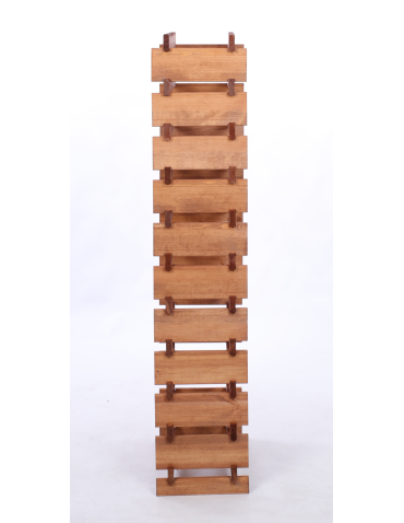 Modułowe stojaki do butelek RW11 - Stojak na wino regał modułowy na butelki 11x4 but DUŻY MONTAŻ BEZ NARZĘDZI - produkt 5