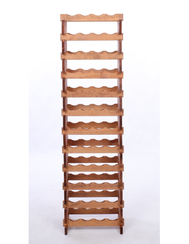 Modułowe stojaki do butelek RW11 - Stojak na wino regał modułowy na butelki 12x4 but DUŻY MONTAŻ BEZ NARZĘDZI - product 4