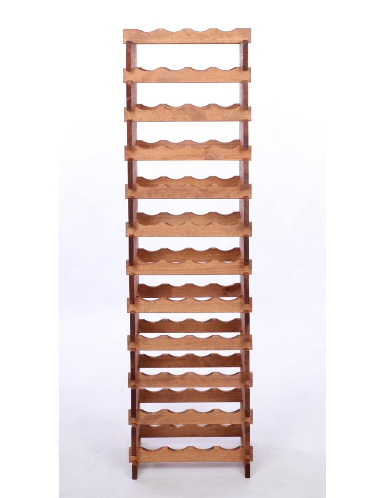 Modułowe stojaki do butelek RW11 - Stojak na wino regał modułowy na butelki 12x4 but DUŻY MONTAŻ BEZ NARZĘDZI - product b2b.wamar.biz 4