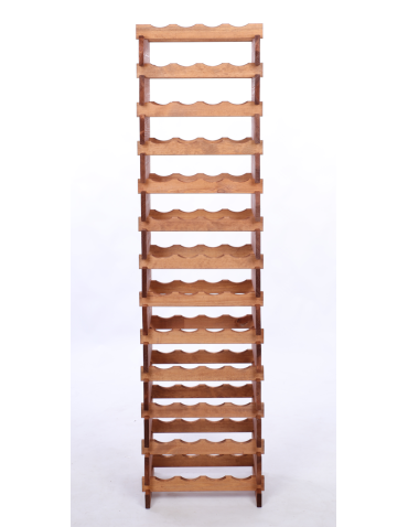 Modułowe stojaki do butelek RW11 - Stojak na wino regał modułowy na butelki 13x4 but WĄSKI ECO BEZ NARZĘDZI - product 4