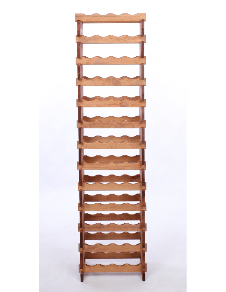 Modułowe stojaki do butelek RW11 - Stojak na wino regał modułowy na butelki 13x4 but WĄSKI ECO BEZ NARZĘDZI - product b2b.wamar.biz 4