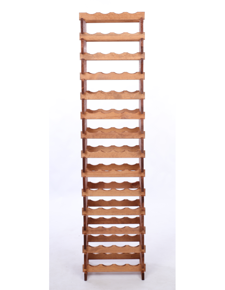 Modułowe stojaki do butelek RW11 - Stojak na wino regał modułowy na butelki 14x4 but WĄSKI ECO BEZ NARZĘDZI - product b2b.wamar.biz 4