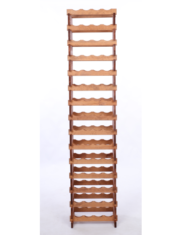 Modułowe stojaki do butelek RW11 - Stojak na wino regał modułowy na butelki 15x4 but WYSOKI BEZ NARZĘDZI - produkt 4