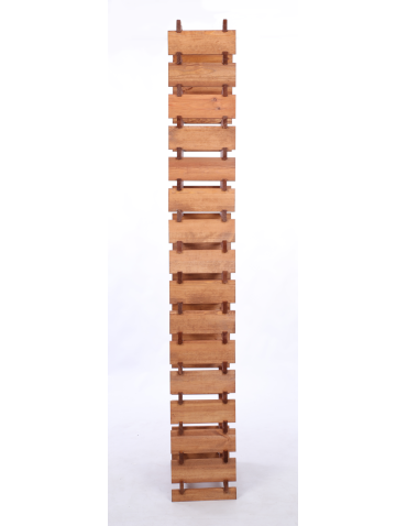 Modułowe stojaki do butelek RW11 - Stojak na wino regał modułowy na butelki 16x4 but WYSOKI BEZ NARZĘDZI - product 5