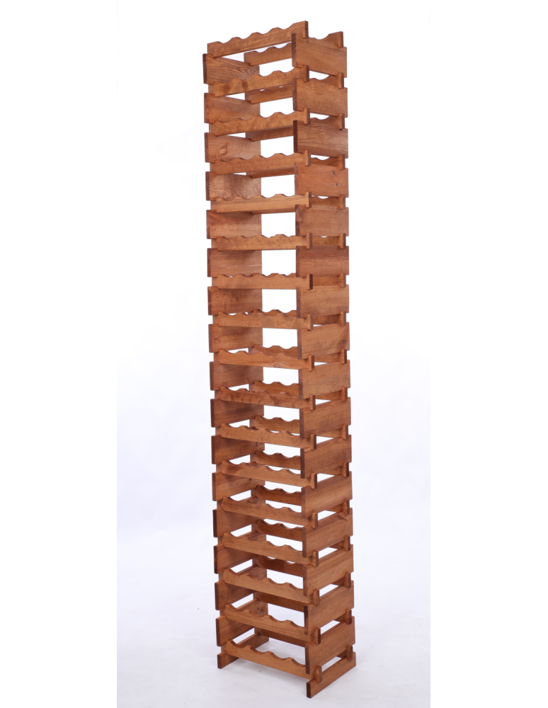 Modułowe stojaki do butelek RW11 - Stojak na wino regał modułowy na butelki 17x4 but WYSOKI BEZ NARZĘDZI - product b2b.wamar.biz 3