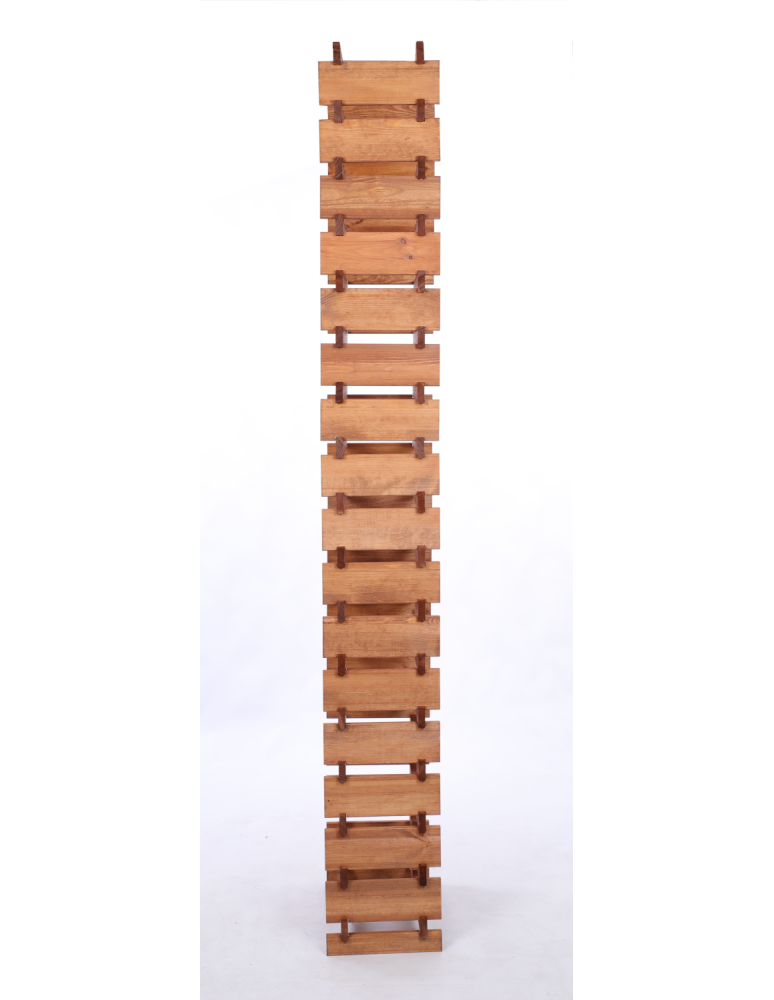 Modułowe stojaki do butelek RW11 - Stojak na wino regał modułowy na butelki 17x4 but WYSOKI BEZ NARZĘDZI - product b2b.wamar.biz 5