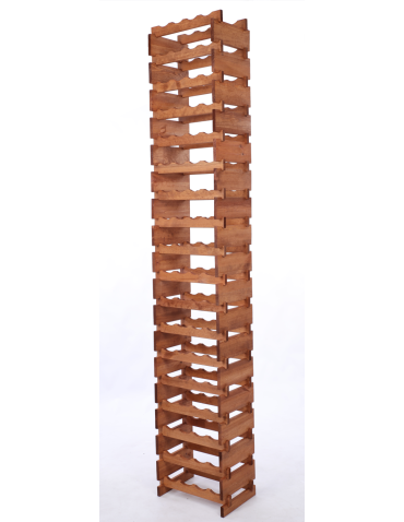 Modułowe stojaki do butelek RW11 - Stojak na wino regał modułowy na butelki 18x4 but WYSOKI BEZ NARZĘDZI - produkt 3