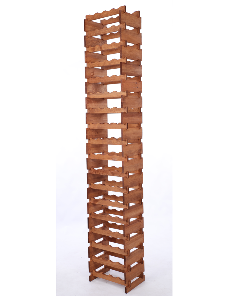 Modułowe stojaki do butelek RW11 - Stojak na wino regał modułowy na butelki 18x4 but WYSOKI BEZ NARZĘDZI - produkt b2b.wamar.biz 3