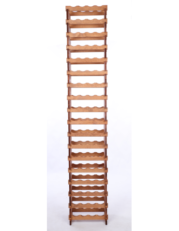 Modułowe stojaki do butelek RW11 - Stojak na wino regał modułowy na butelki 18x4 but WYSOKI BEZ NARZĘDZI - produkt 4