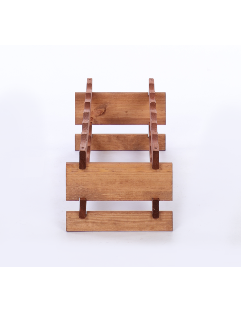 Modułowe stojaki do butelek RW11 - Stojak na butelki regał modułowy na wino 2x6 but POLSKI EKO BEZ NARZĘDZI - produkt b2b.wamar.biz 5