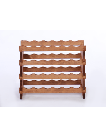 Modułowe stojaki do butelek RW11 - Stojak na butelki regał modułowy na wino 4x6 but POLSKI EKO BEZ NARZĘDZI - product 4