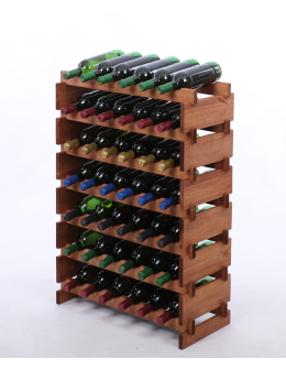 Stojak na butelki regał modułowy na wino 7x6 but BUDUJ JAK KLOCKI ECO - product 2