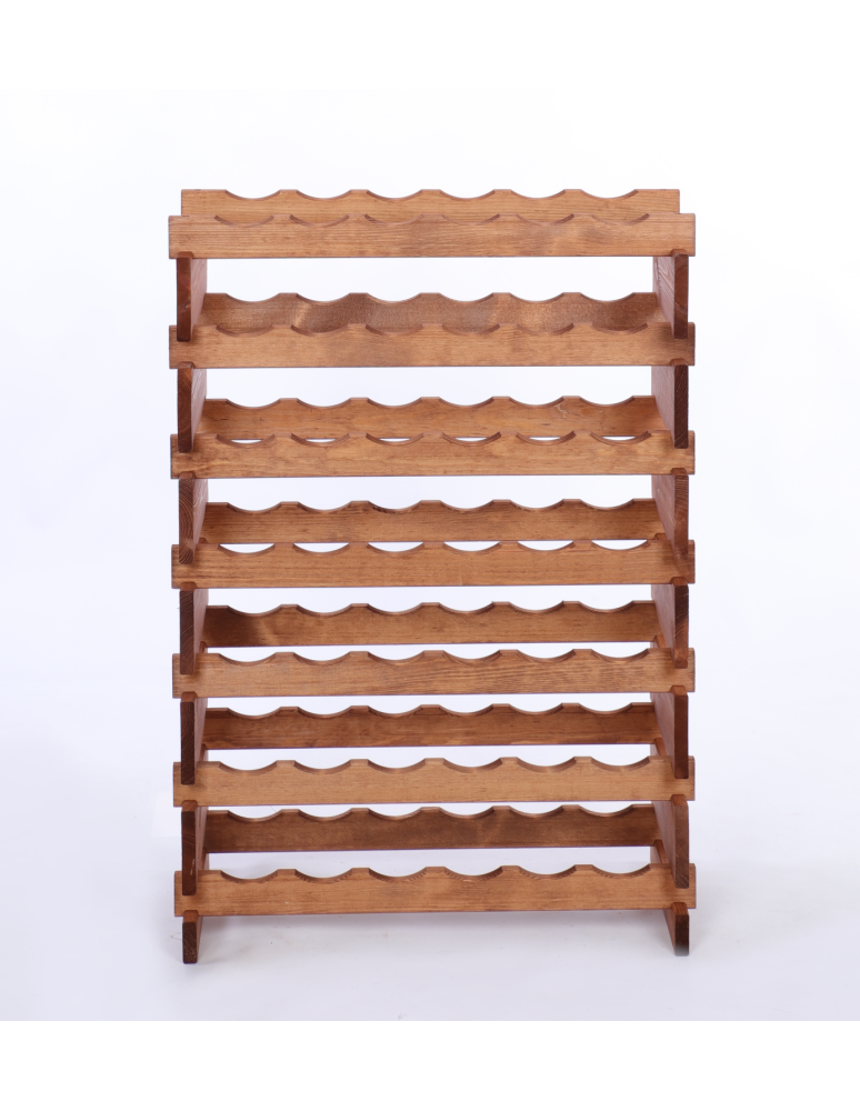 Modułowe stojaki do butelek RW11 - Stojak na butelki regał modułowy na wino 7x6 but BUDUJ JAK KLOCKI ECO - product b2b.wamar.biz 4