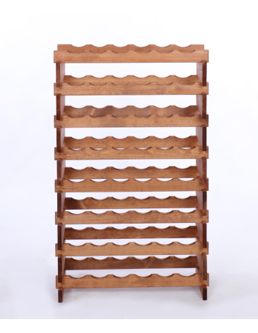 Modułowe stojaki do butelek RW11 - Stojak na butelki regał modułowy na wino 8x6 but POLSKI EKO BEZ NARZĘDZI - produkt 4