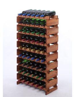 Stojak na butelki regał modułowy na wino 9x6 but POLSKI EKO BEZ NARZĘDZI - product 2
