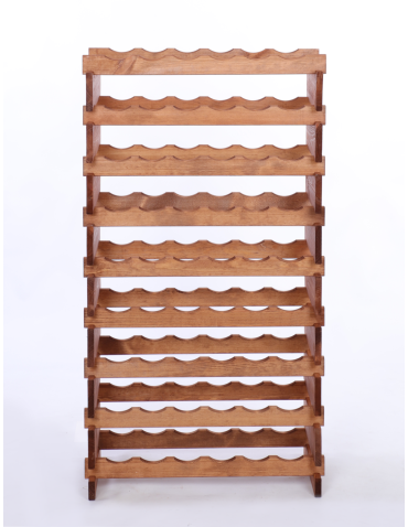 Modułowe stojaki do butelek RW11 - Stojak na butelki regał modułowy na wino 9x6 but POLSKI EKO BEZ NARZĘDZI - produkt 4