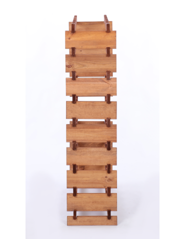 Modułowe stojaki do butelek RW11 - Stojak na butelki regał modułowy na wino 9x6 but POLSKI EKO BEZ NARZĘDZI - produkt 5