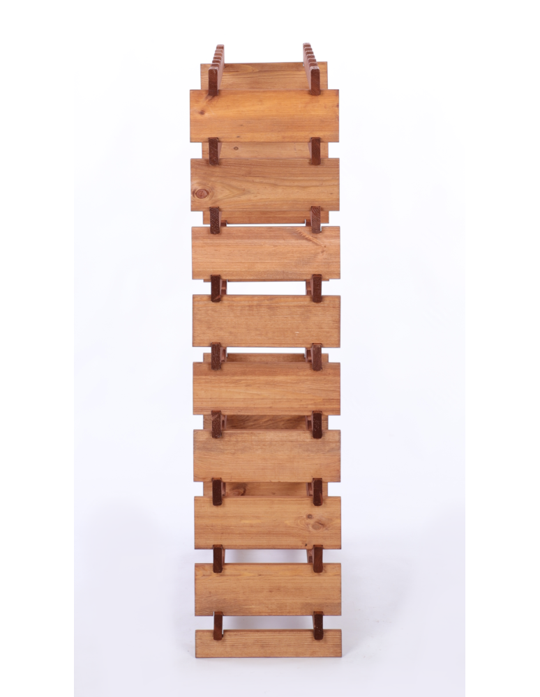 Modułowe stojaki do butelek RW11 - Stojak na butelki regał modułowy na wino 9x6 but POLSKI EKO BEZ NARZĘDZI - produkt b2b.wamar.biz 5