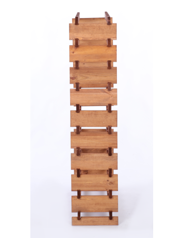 Modułowe stojaki do butelek RW11 - Stojak na butelki regał modułowy na wino 10x6 but DUŻY MONTAŻ BEZ NARZĘDZI - product 5