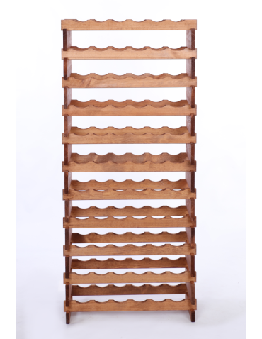 Modułowe stojaki do butelek RW11 - Stojak na butelki regał modułowy na wino 11x6 but DUŻY MONTAŻ BEZ NARZĘDZI - product 4