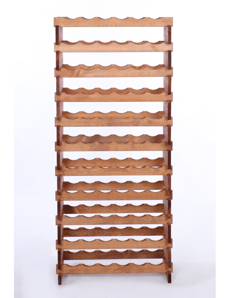 Modułowe stojaki do butelek RW11 - Stojak na butelki regał modułowy na wino 11x6 but DUŻY MONTAŻ BEZ NARZĘDZI - product b2b.wamar.biz 4