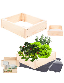 Skrzynia na warzywa regulowana skrzynie na warzywniak donice 9x30x30