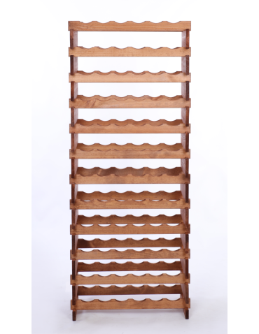 Modułowe stojaki do butelek RW11 - Stojak na butelki regał modułowy na wino 12x6 but DUŻY MONTAŻ BEZ NARZĘDZI - product 4