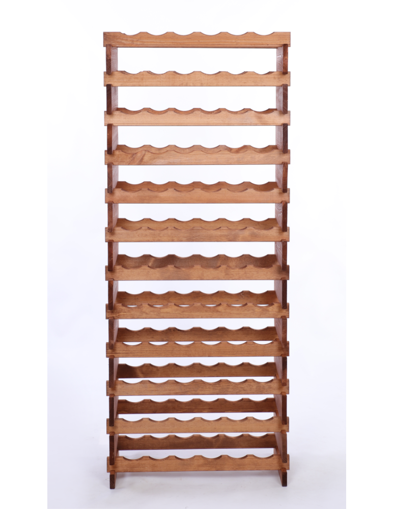 Modułowe stojaki do butelek RW11 - Stojak na butelki regał modułowy na wino 12x6 but DUŻY MONTAŻ BEZ NARZĘDZI - product b2b.wamar.biz 4