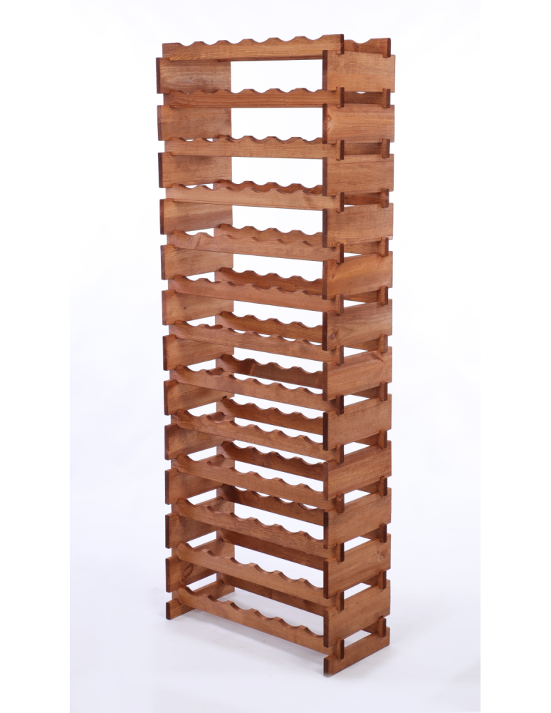 Modułowe stojaki do butelek RW11 - Stojak na butelki regał modułowy na wino 13x6 but POLSKI EKO BEZ NARZĘDZI - produkt b2b.wamar.biz 3