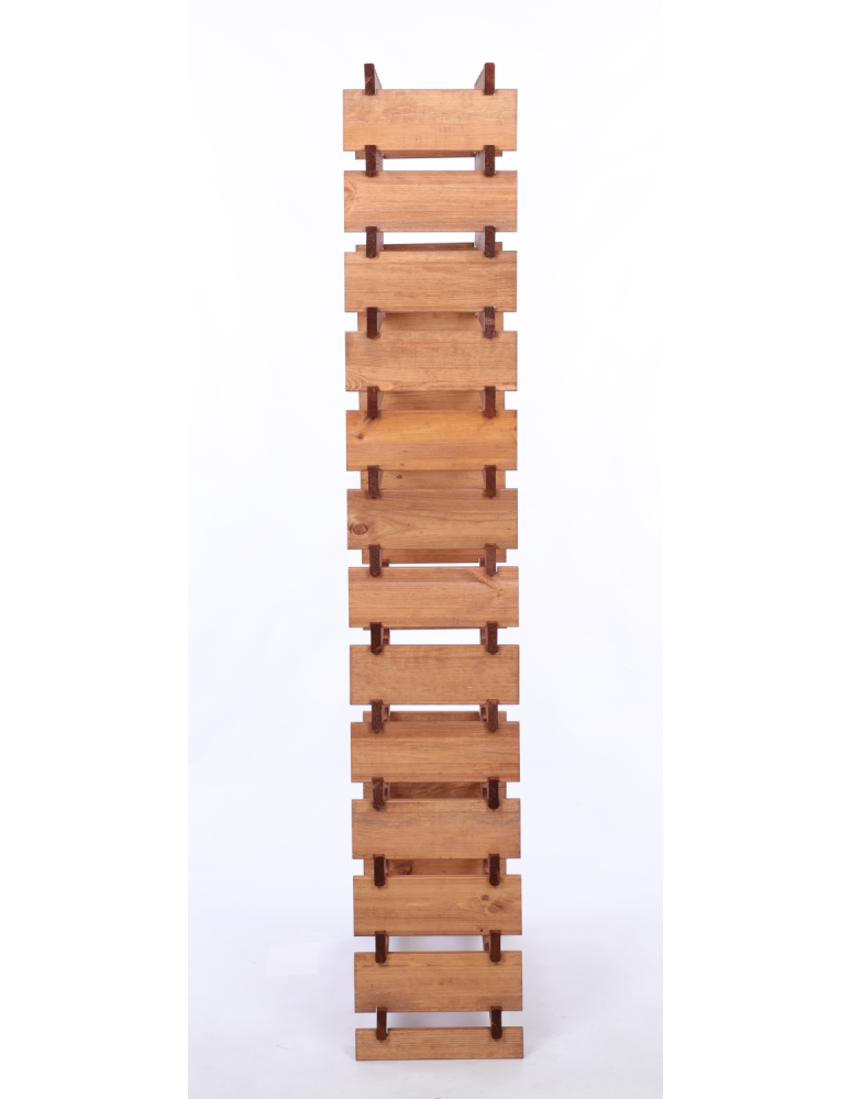 Modułowe stojaki do butelek RW11 - Stojak na butelki regał modułowy na wino 13x6 but POLSKI EKO BEZ NARZĘDZI - produkt b2b.wamar.biz 5