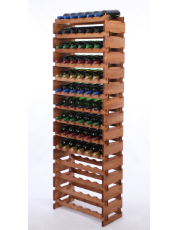 Stojak na butelki regał modułowy na wino 14x6 but POLSKI EKO BEZ NARZĘDZI - product 2