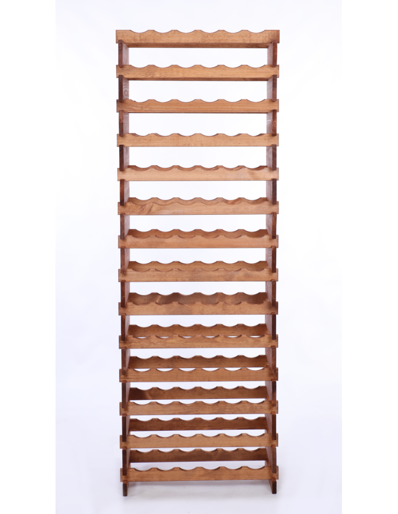 Modułowe stojaki do butelek RW11 - Stojak na butelki regał modułowy na wino 14x6 but POLSKI EKO BEZ NARZĘDZI - produkt b2b.wamar.biz 4