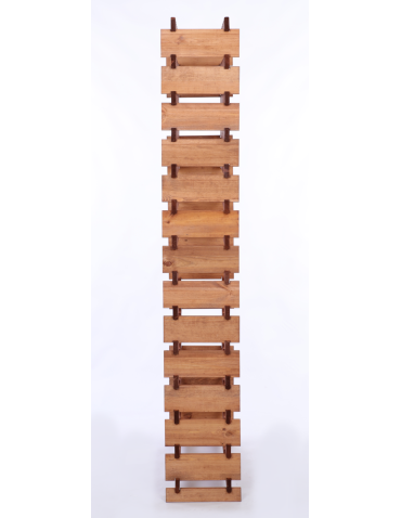 Modułowe stojaki do butelek RW11 - Stojak na butelki regał modułowy na wino 14x6 but POLSKI EKO BEZ NARZĘDZI - produkt 5