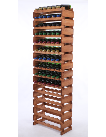 Stojak na butelki regał modułowy na wino 15x6 but WYSOKI BEZ NARZĘDZI - product 2